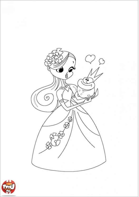 księżniczka – kolorowanki (20)