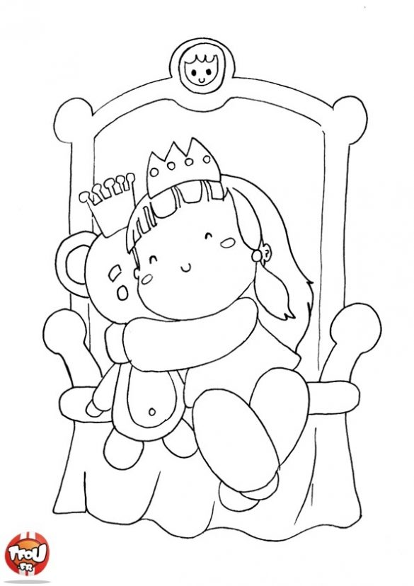 księżniczka – kolorowanki (22)