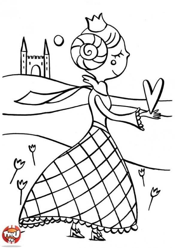 księżniczka – kolorowanki (23)