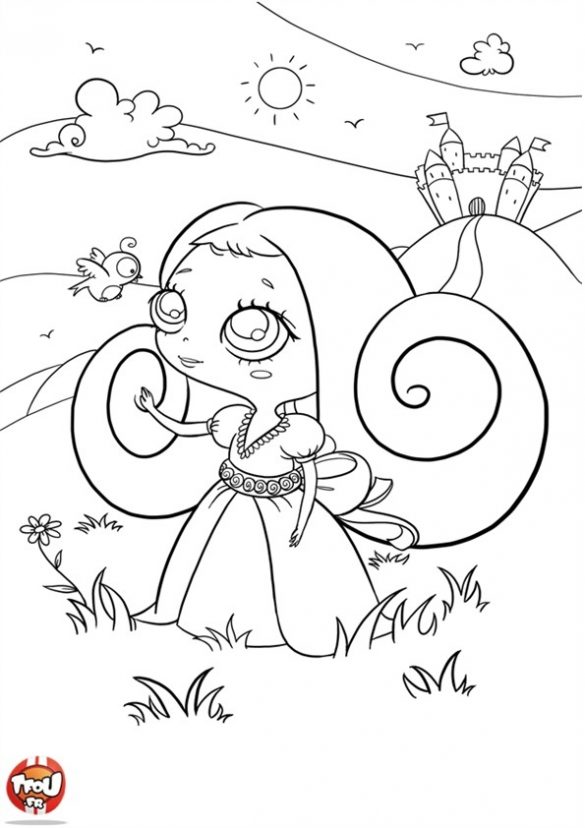 księżniczka – kolorowanki (25)