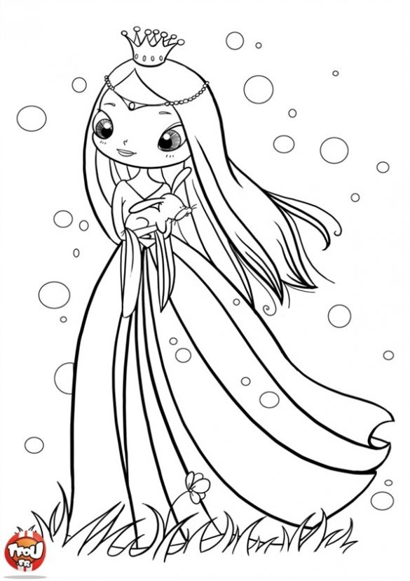 księżniczka – kolorowanki (27)