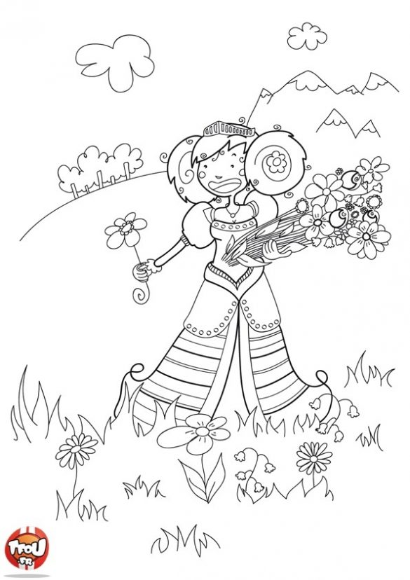 księżniczka – kolorowanki (34)