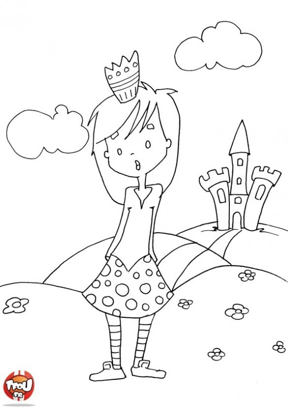 księżniczka – kolorowanki (35)