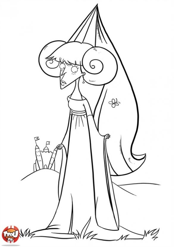 księżniczka – kolorowanki (41)