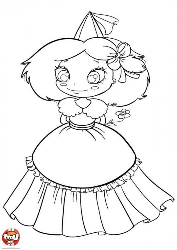księżniczka – kolorowanki (42)