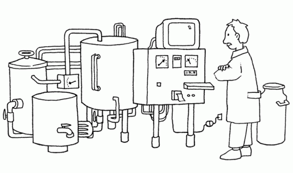 produkcja mleka, jedzenie – kolorowanka (13)