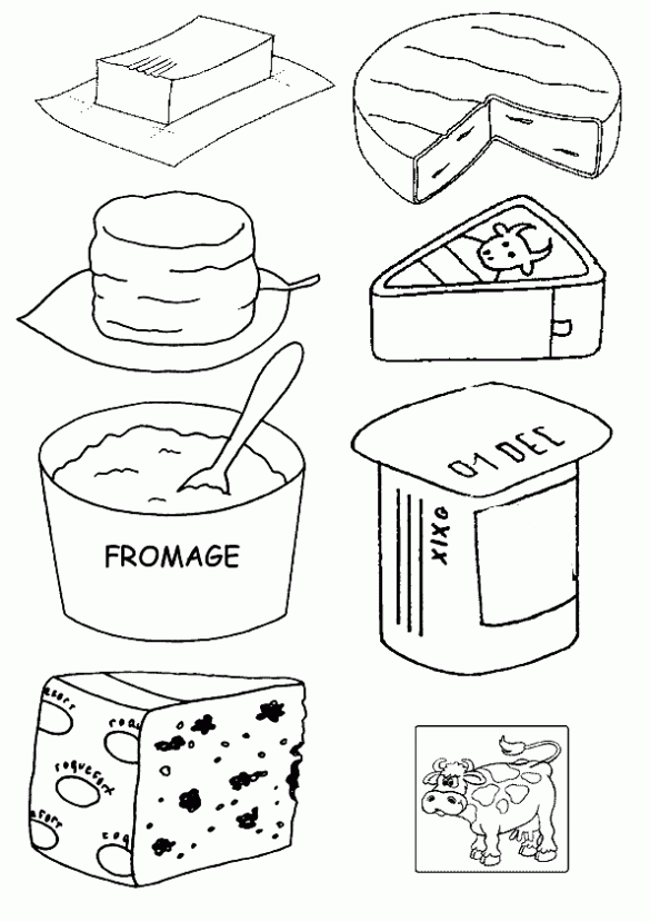 produkcja mleka, jedzenie – kolorowanka (24)