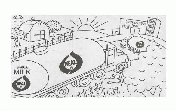 produkcja mleka, jedzenie – kolorowanka (40)