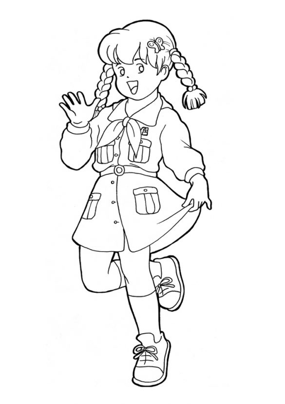 zuch, harcerz – kolorowanka (15)