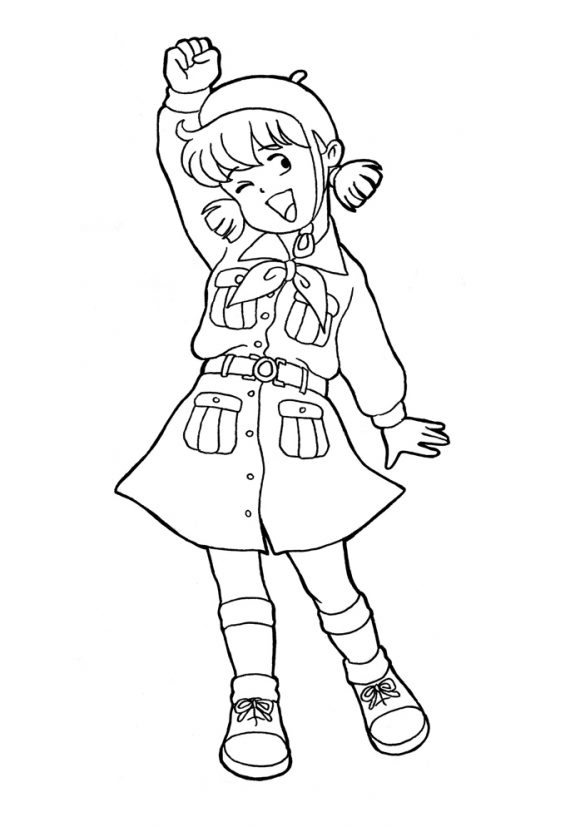 zuch, harcerz – kolorowanka (16)