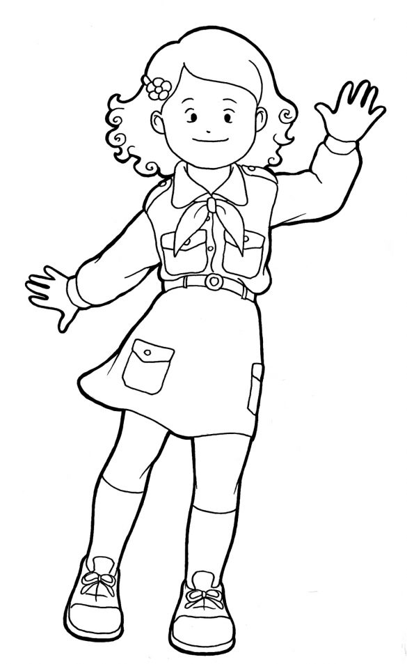 zuch, harcerz – kolorowanka (27)