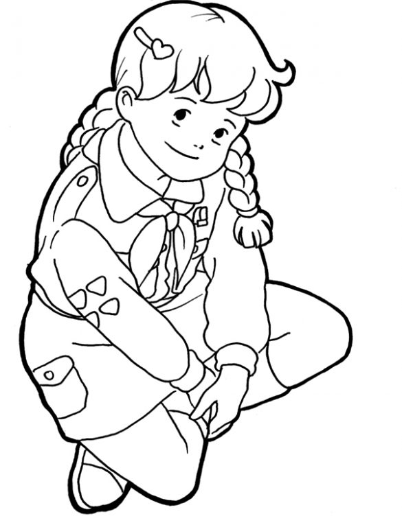 zuch, harcerz – kolorowanka (30)