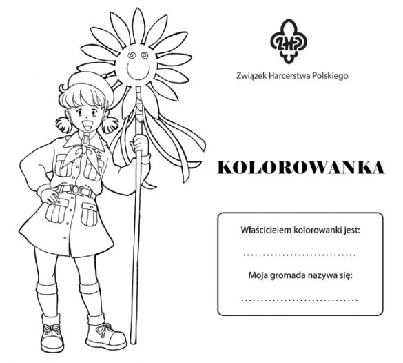 zuch, harcerz – kolorowanka (42)