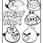 Kolorowanki Angry Birds dla dzieci do druku i kolorowania.