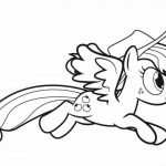Kolorowanka Applejack z My Little Pony do druku dla dzieci.