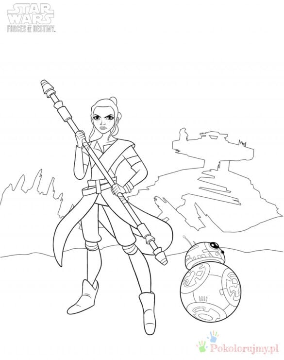 BB-8 – Kolorowanki dla dzieci (2)