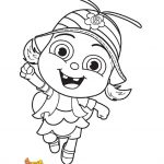 Kolorowanka Buzz z serialu Beat Bugs do druku dla dzieci.