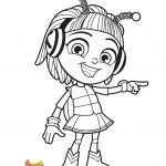 Kolorowanka z postacią z serialu Beat Bugs do wydrukowania.