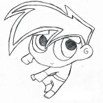 Kolorowanka Danny Phantom do wydrukowania dla dzieci.