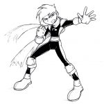 Kolorowanka Danny Phantom do wydrukowania dla dzieci.