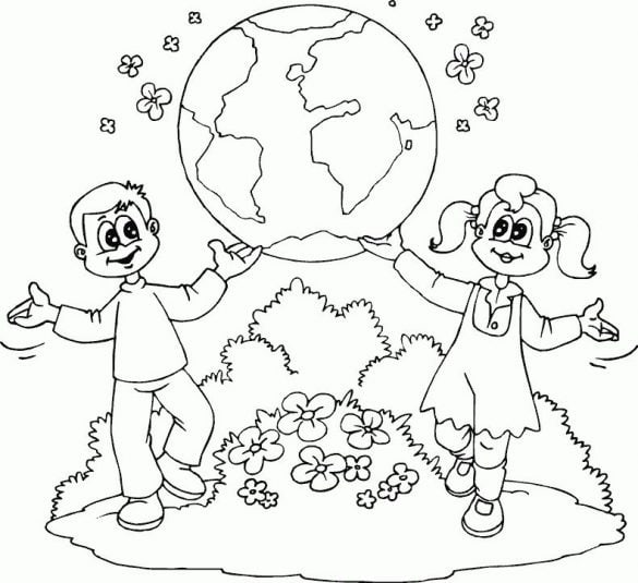 Dzień Ziemi – Kolorowanki dla dzieci (24)
