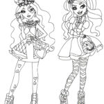 Kolorowanki Ever After High dla dzieci do druku i kolorowania.
