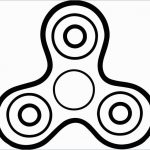 Prosta kolorowanka spinner do wydrukowania dla dzieci.