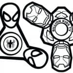 Kolorowanka Spider-Man do wydrukowania dla dzieci.