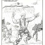 Kolorowanka GI Joe dla dzieci do druku i kolorowania.