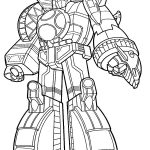 Kolorowanka Gundam do wydrukowania dla dzieci.