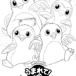 Kolorowanki do wydrukowania z postaciami Hatchimals dla dzieci.