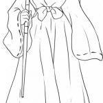 Inuyasha - kolorowanka do wydrukowania dla dzieci.