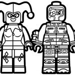 Dwie czarno-białe kolorowanki do wydruku, Joker i robot, dla dzieci.
