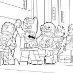 Lego Batman - kolorowanka do druku dla dzieci.