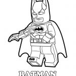 Kolorowanka Lego Batman do druku dla dzieci.