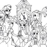Kolorowanki do wydrukowania z postaciami My Little Pony i Equestria Girls.