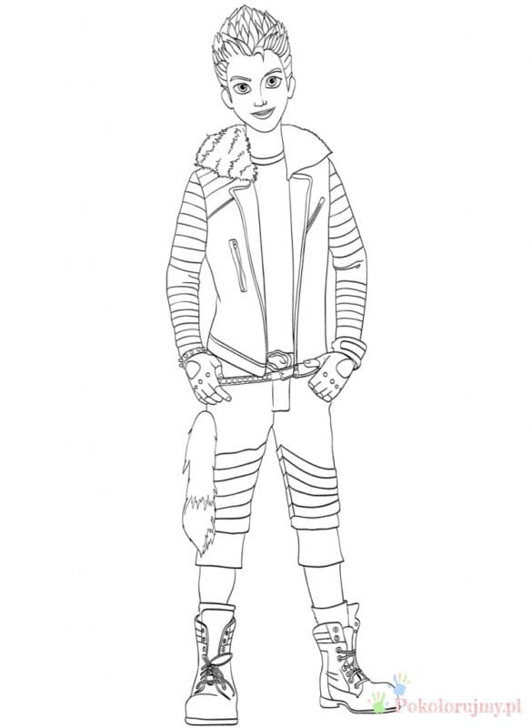 Następcy – Kolorowanki dla dzieci (11)