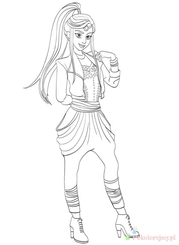 Następcy – Kolorowanki dla dzieci (12)