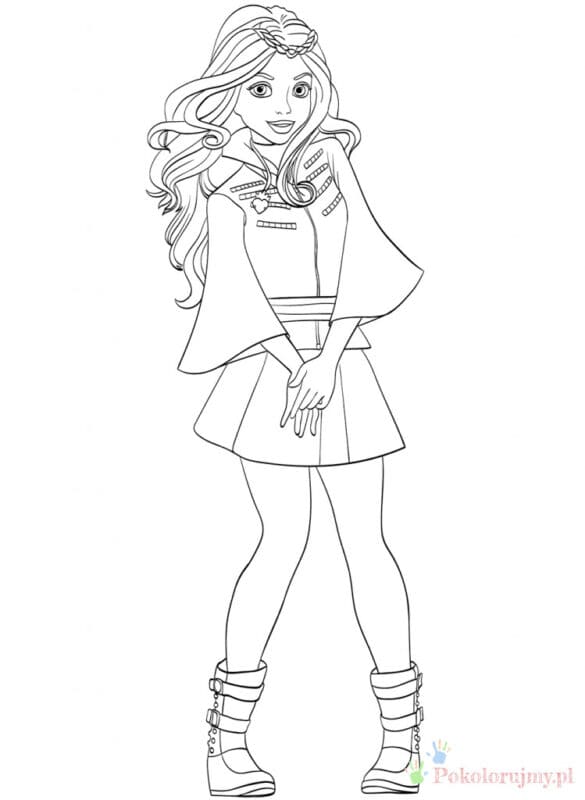 Następcy – Kolorowanki dla dzieci (13)