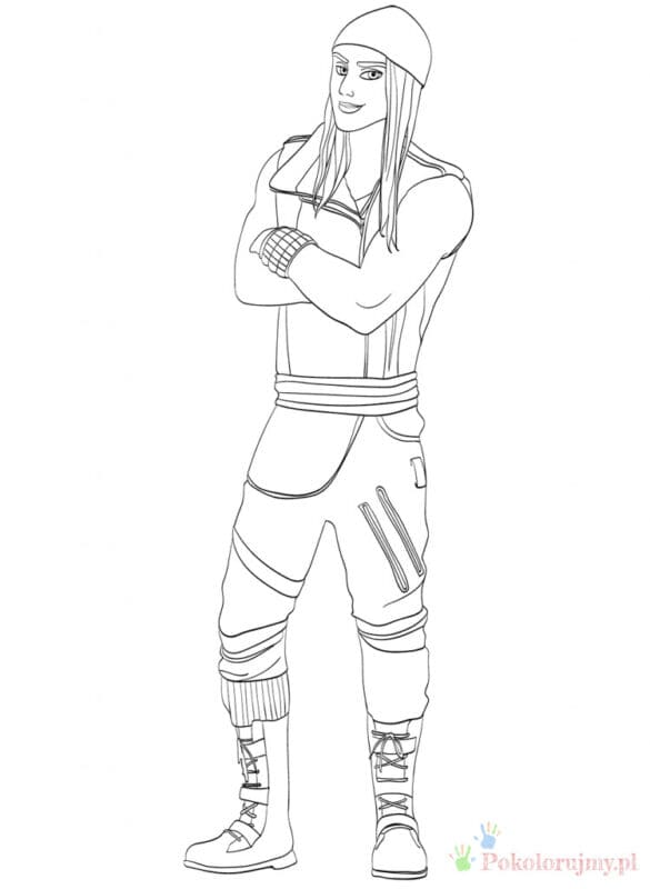 Następcy – Kolorowanki dla dzieci (14)