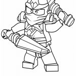 Kolorowanka Ninjago do wydrukowania dla dzieci.