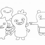 Kolorowanki Paskudy i UglyDolls do druku dla dzieci.
