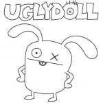 Kolorowanka UglyDoll do druku dla dzieci, prosta i zabawna.