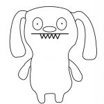 Kolorowanka UglyDoll do wydrukowania dla dzieci.