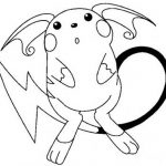 Kolorowanka Pikachu z Batmosem do druku dla dzieci.