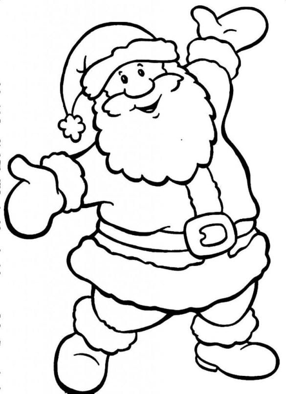 Santa-Coloring-Page-743×1024