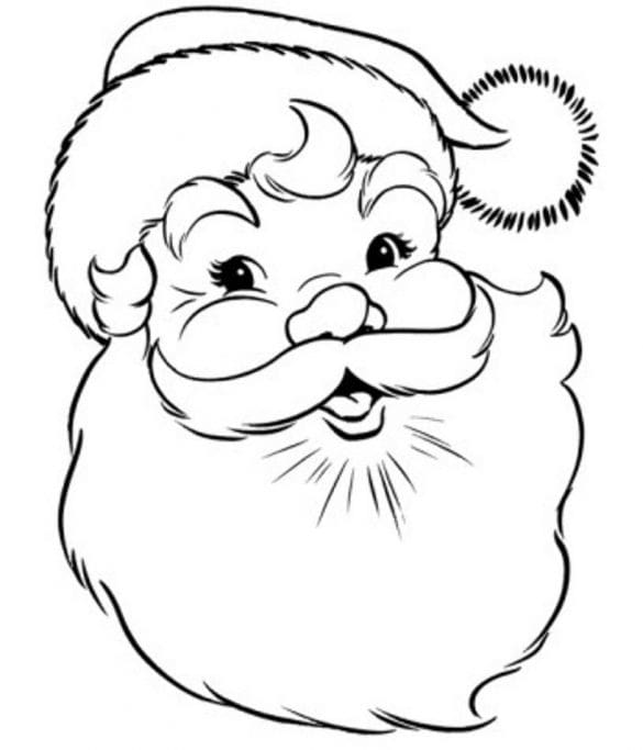 Santa-Coloring-Pages