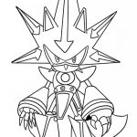 Kolorowanka Sonic the Hedgehog do druku dla dzieci.