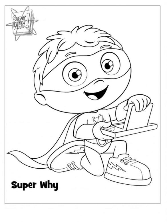 Super Why! – Kolorowanki dla dzieci (3)