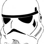 Szturmowiec Star Wars do kolorowania dla dzieci.